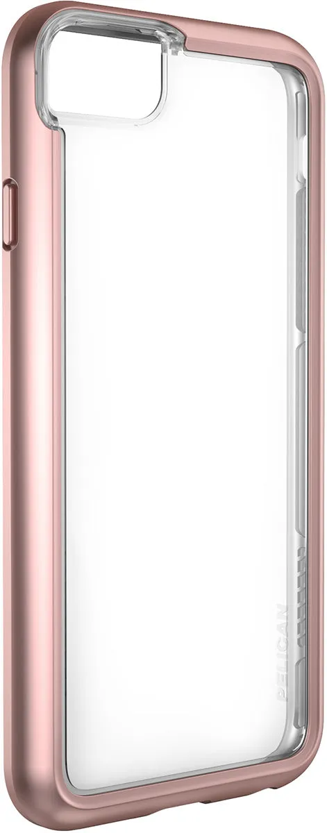 Adventurer Case for Apple iPhone 6 / 6s / 7 / 8 / SE - Clear Metallic Rose Gold