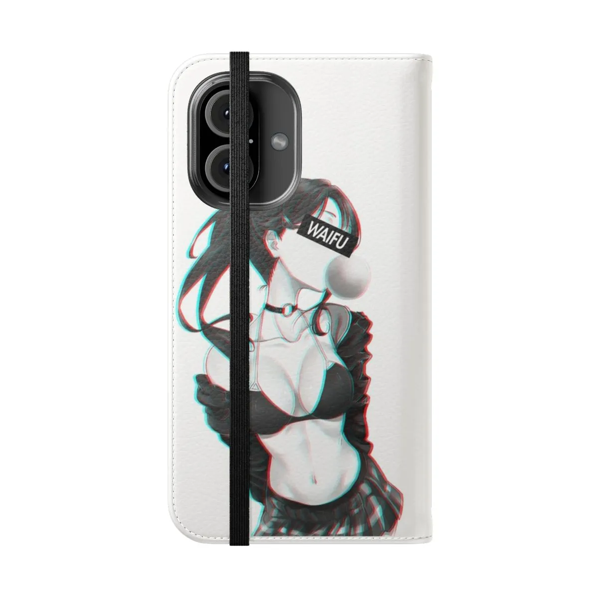 Aesthetic Anime Phone Case with Cute Waifu Design