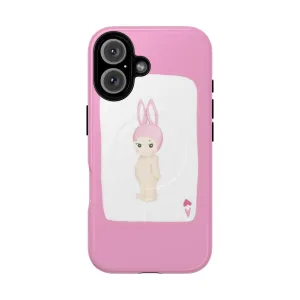 Aesthetic Cute Pink Sticker Phone Cases - Sonny Angel Art Design