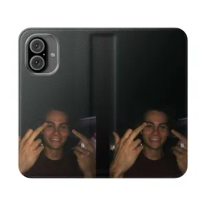 Aesthetic Flip Cover Phone Case for Dylan O'Brien Fans