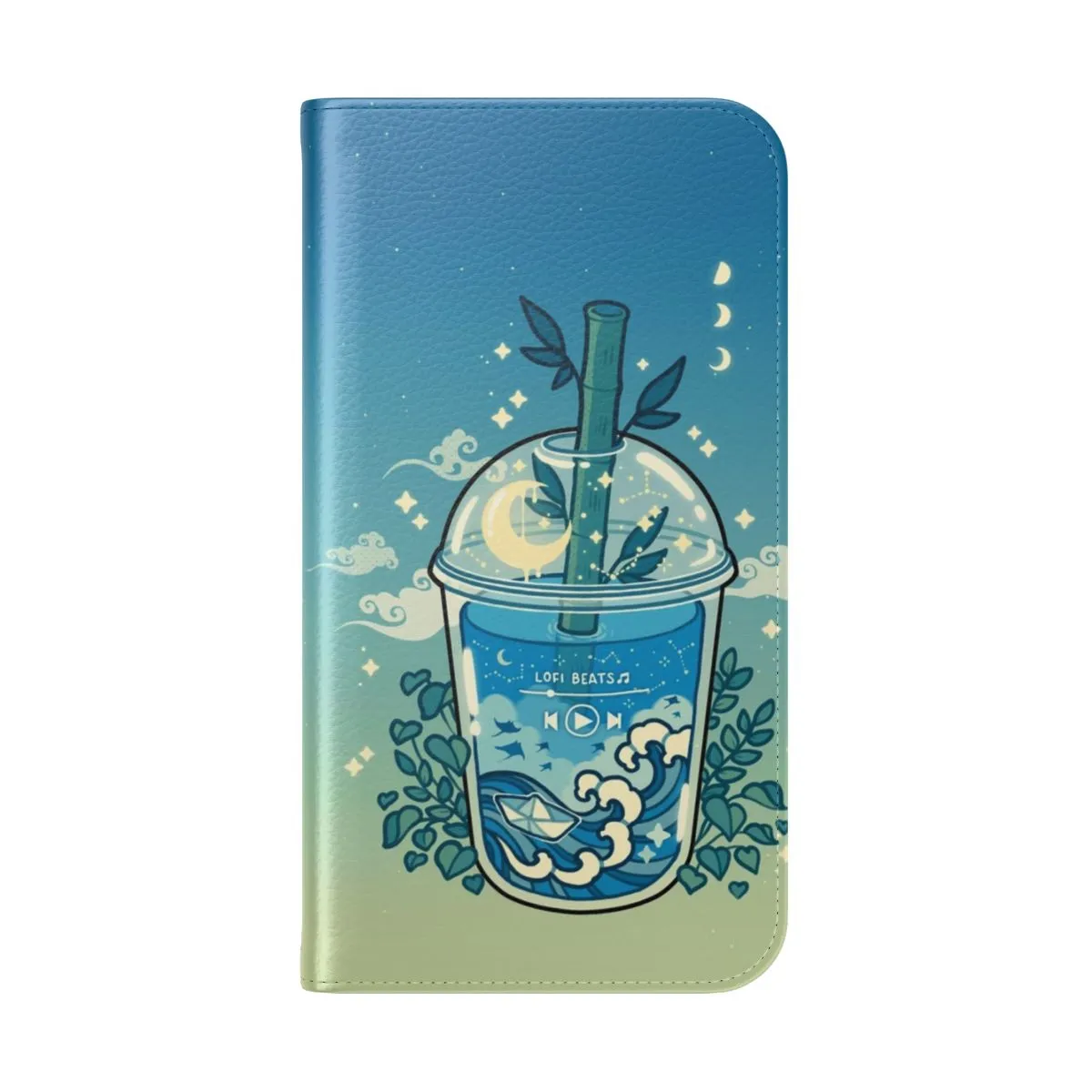 Aesthetic Lofi Boba Themed Phone Case Cover