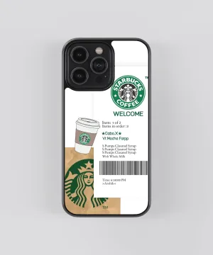 Aesthetic Starbucks Glass Phone Case