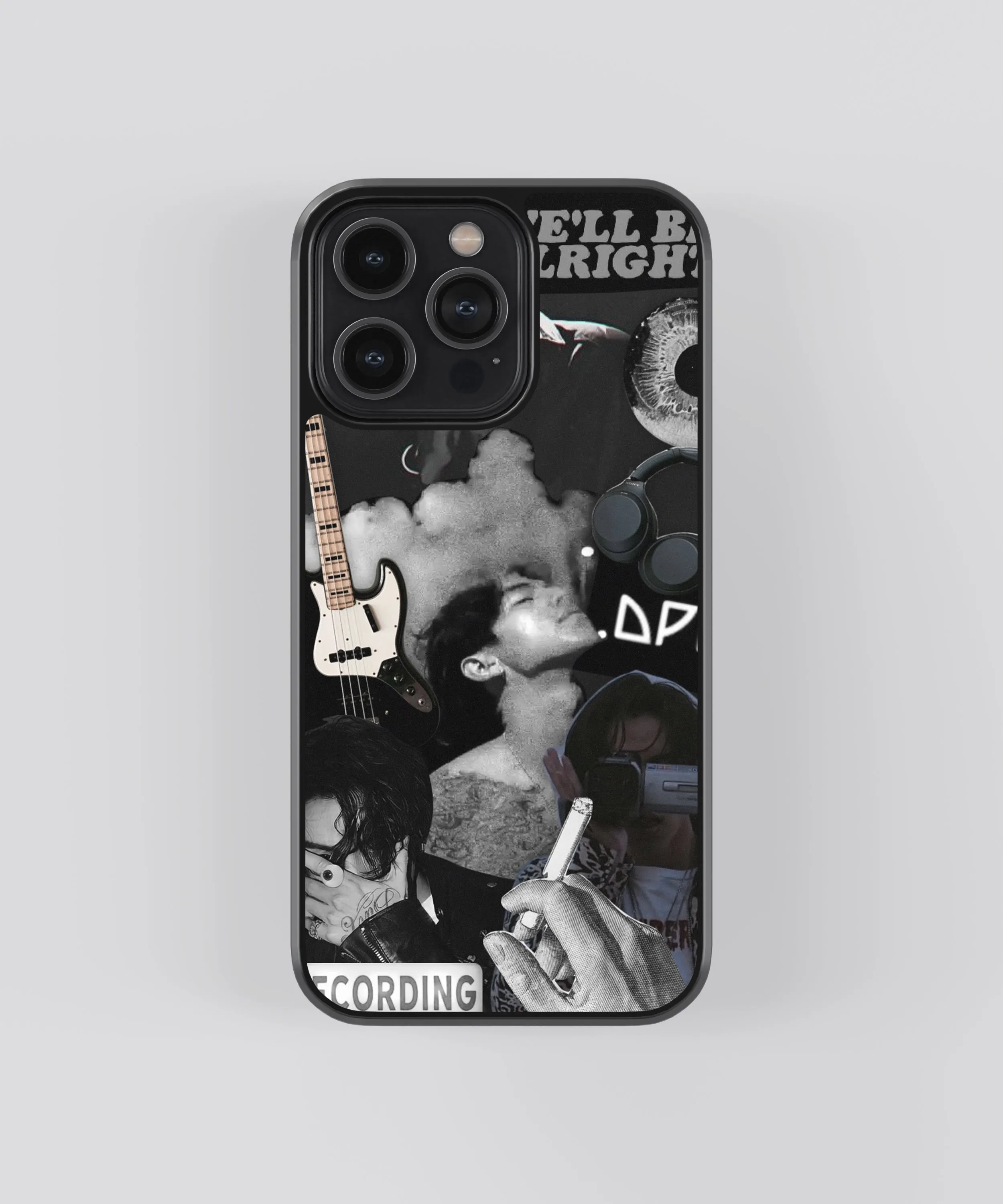 Affirmation Spotify Aesthetic Glass Phone Case