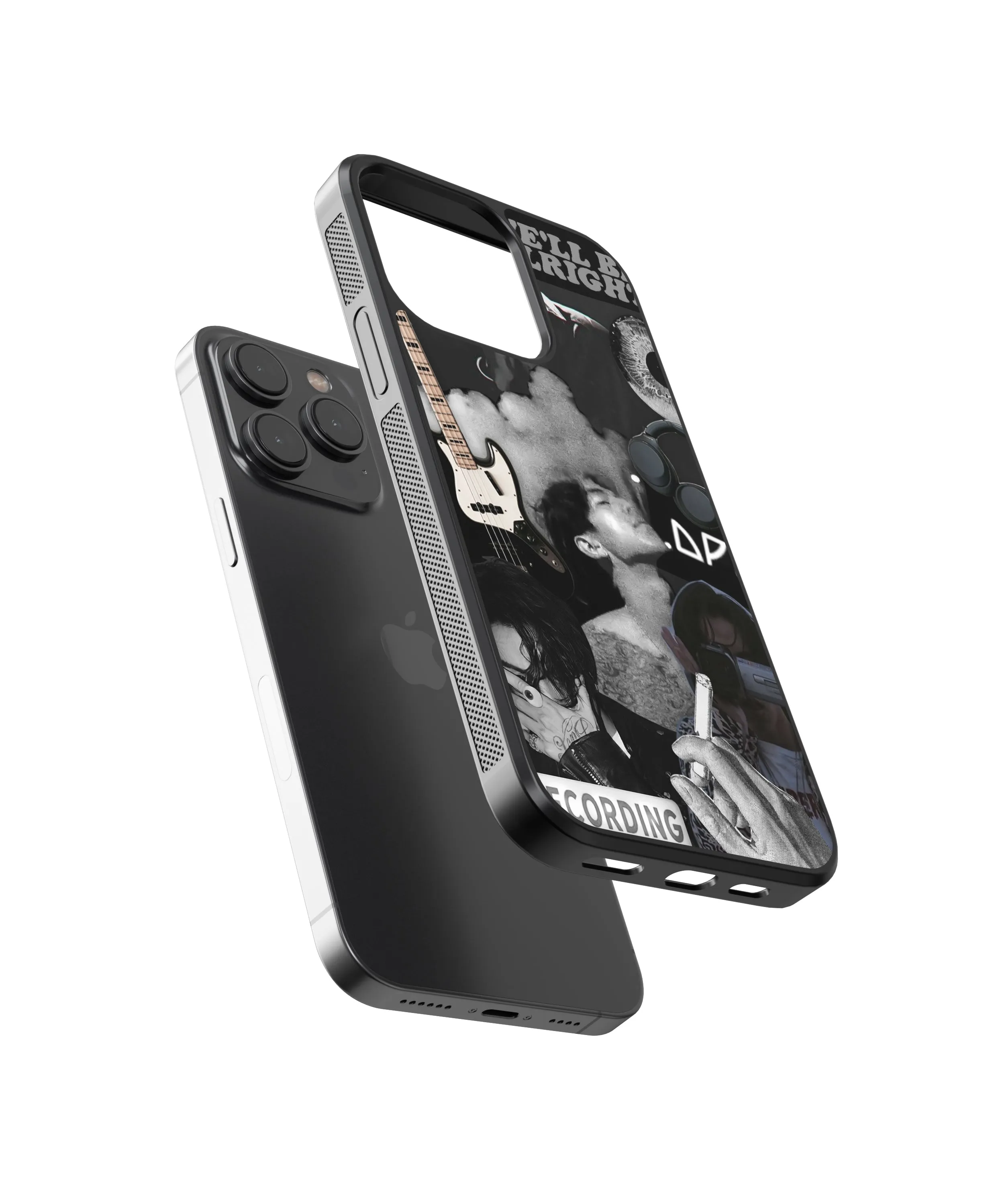 Affirmation Spotify Aesthetic Glass Phone Case