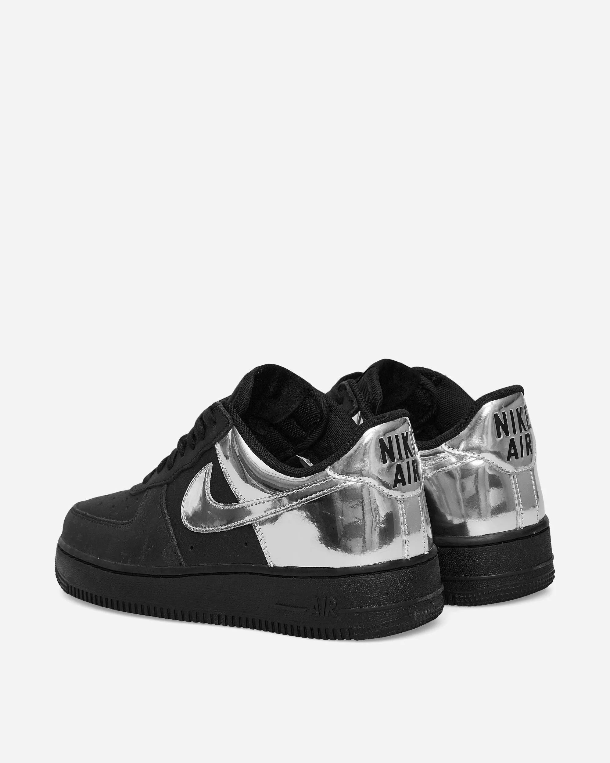 Air Force 1 Low Sneakers Black / Metallic Silver