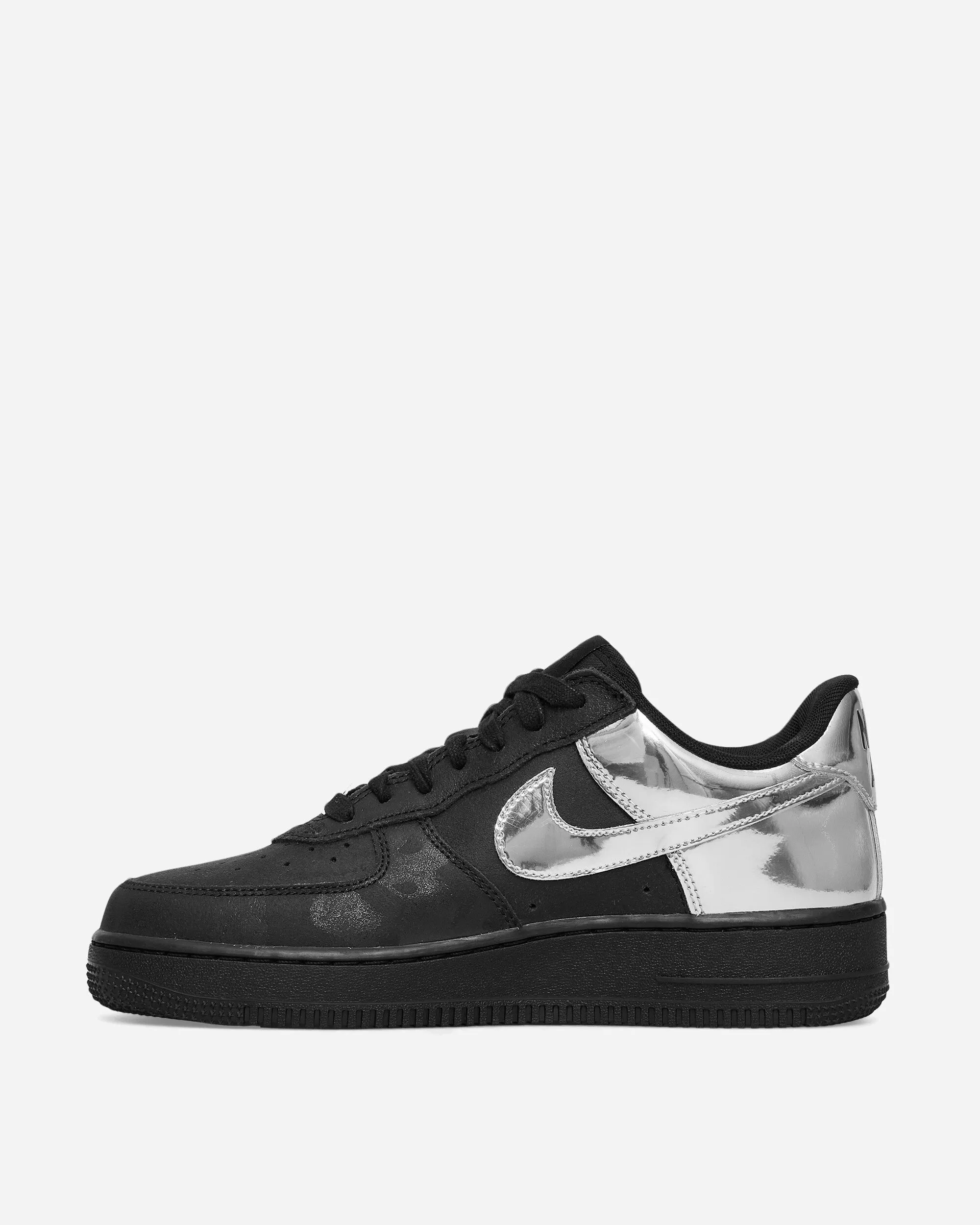 Air Force 1 Low Sneakers Black / Metallic Silver