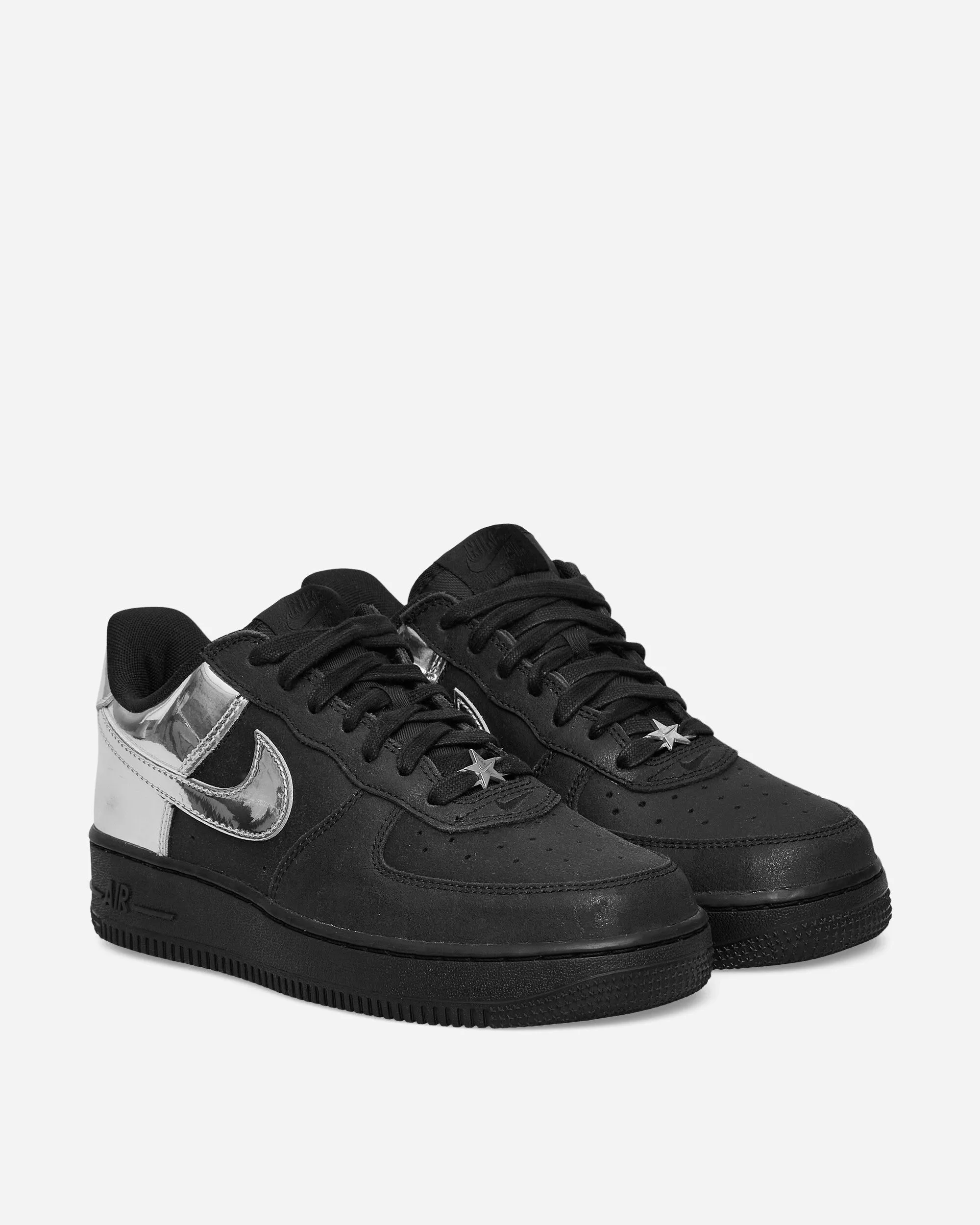 Air Force 1 Low Sneakers Black / Metallic Silver