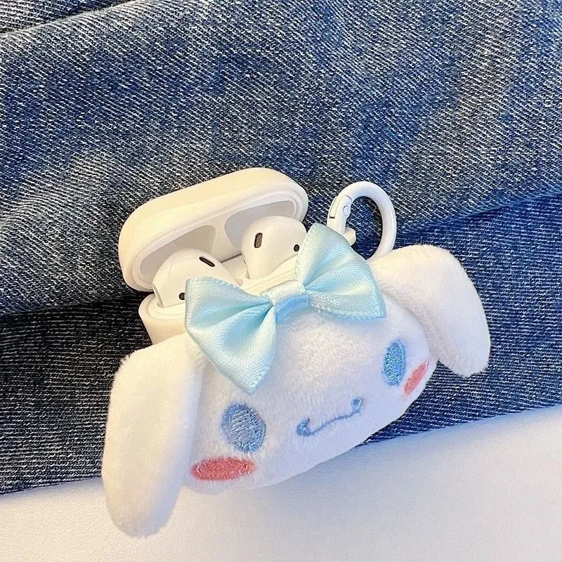 AirPods 4 Fluffy 3D Cute AirPods Case Sanrio Earphone Case