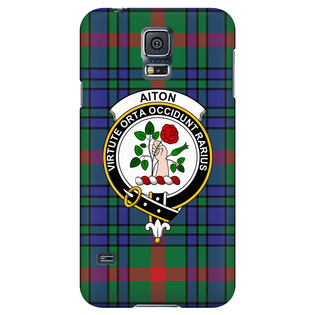 Aiton Ancient Scottish Clan Tartan Phone Case