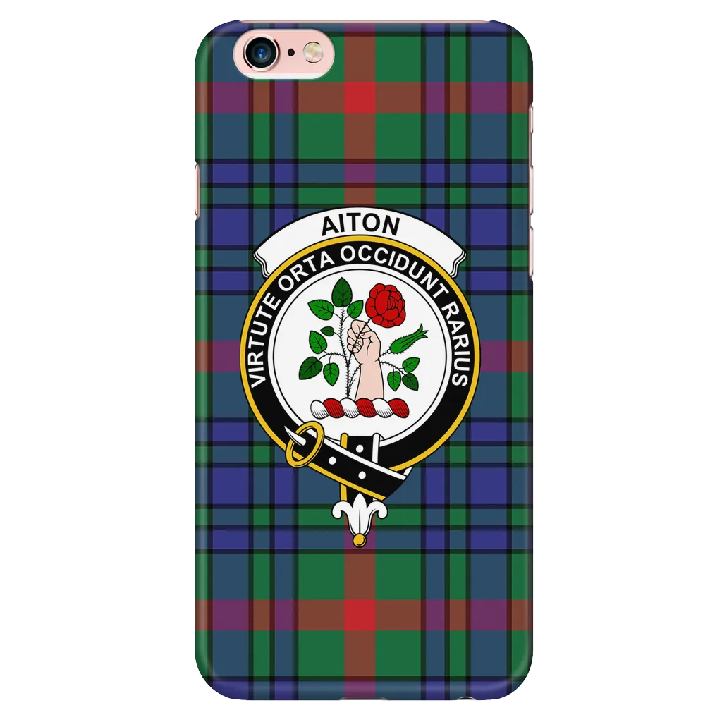Aiton Ancient Scottish Clan Tartan Phone Case