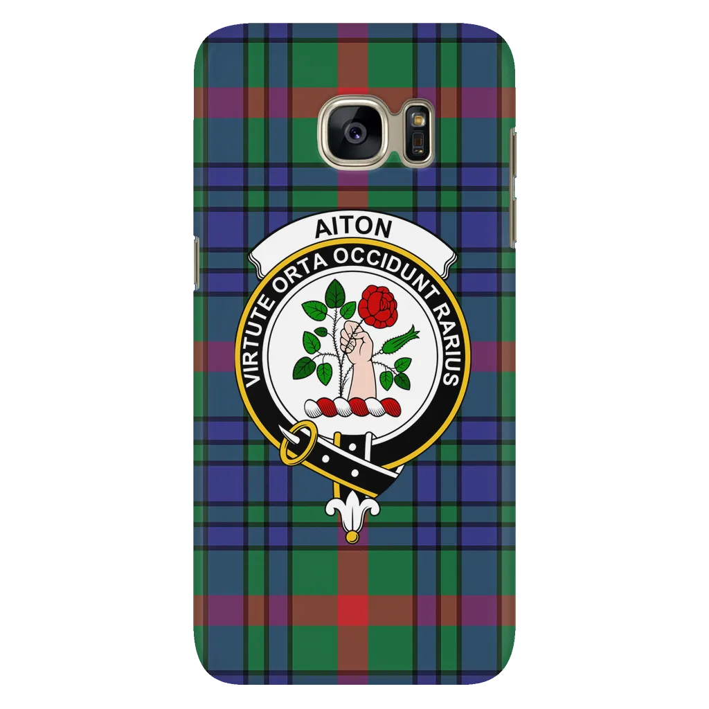 Aiton Ancient Scottish Clan Tartan Phone Case
