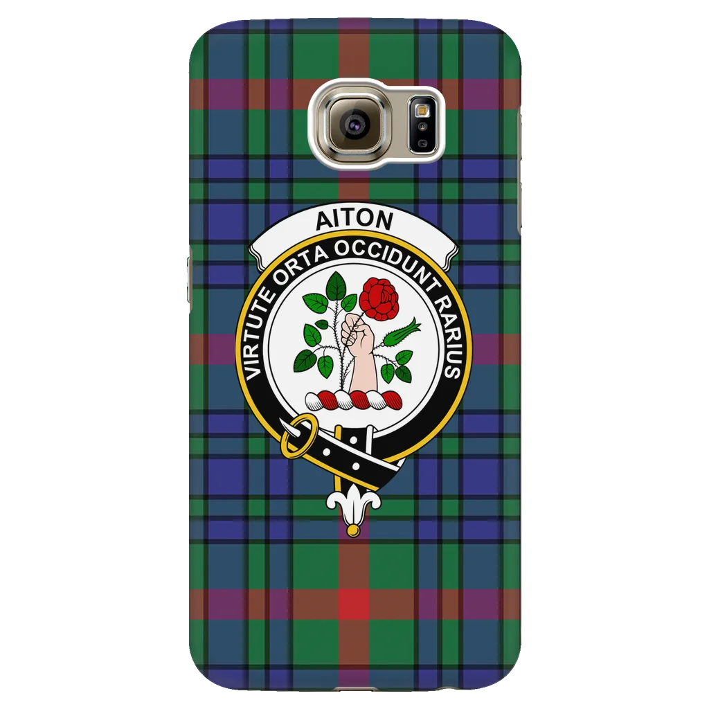 Aiton Ancient Scottish Clan Tartan Phone Case