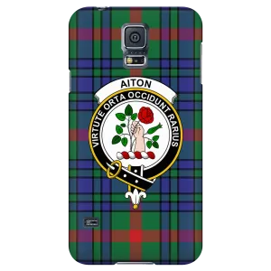 Aiton Ancient Scottish Clan Tartan Phone Case