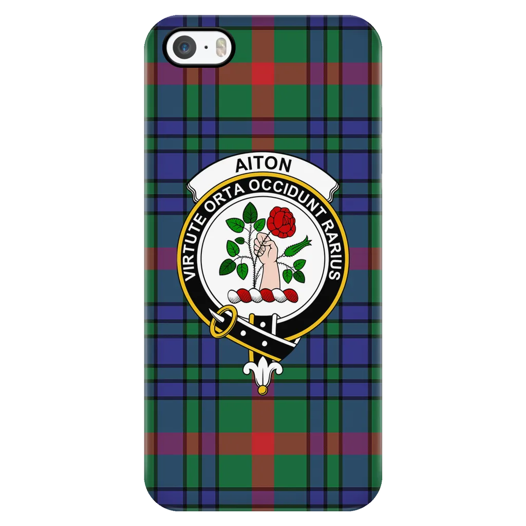 Aiton Ancient Scottish Clan Tartan Phone Case