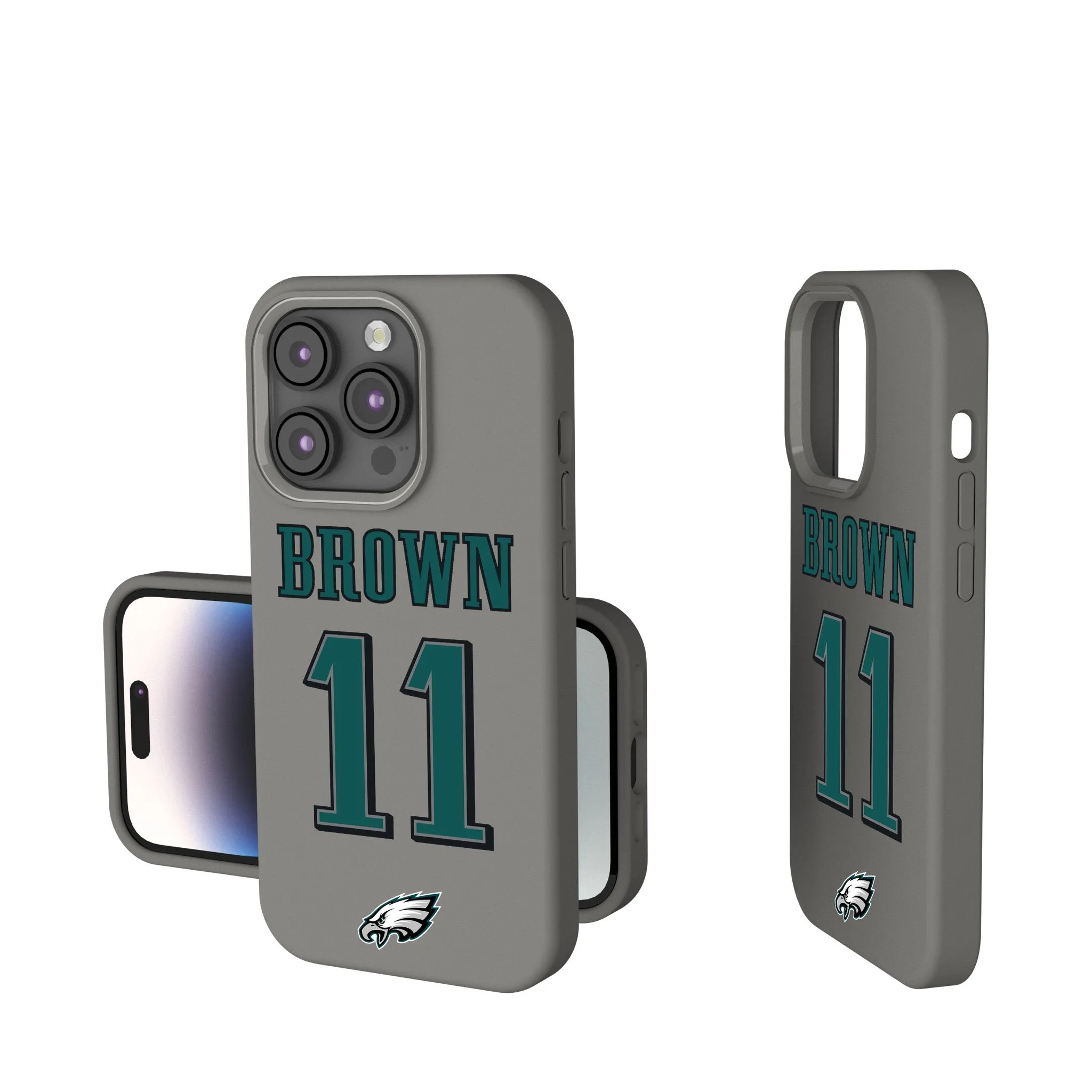 A.J. Brown Philadelphia Eagles 11 Ready Soft Touch Phone Case