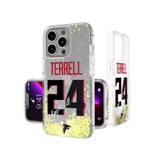 A.J. Terrell Atlanta Falcons 24 Ready Glitter Phone Case