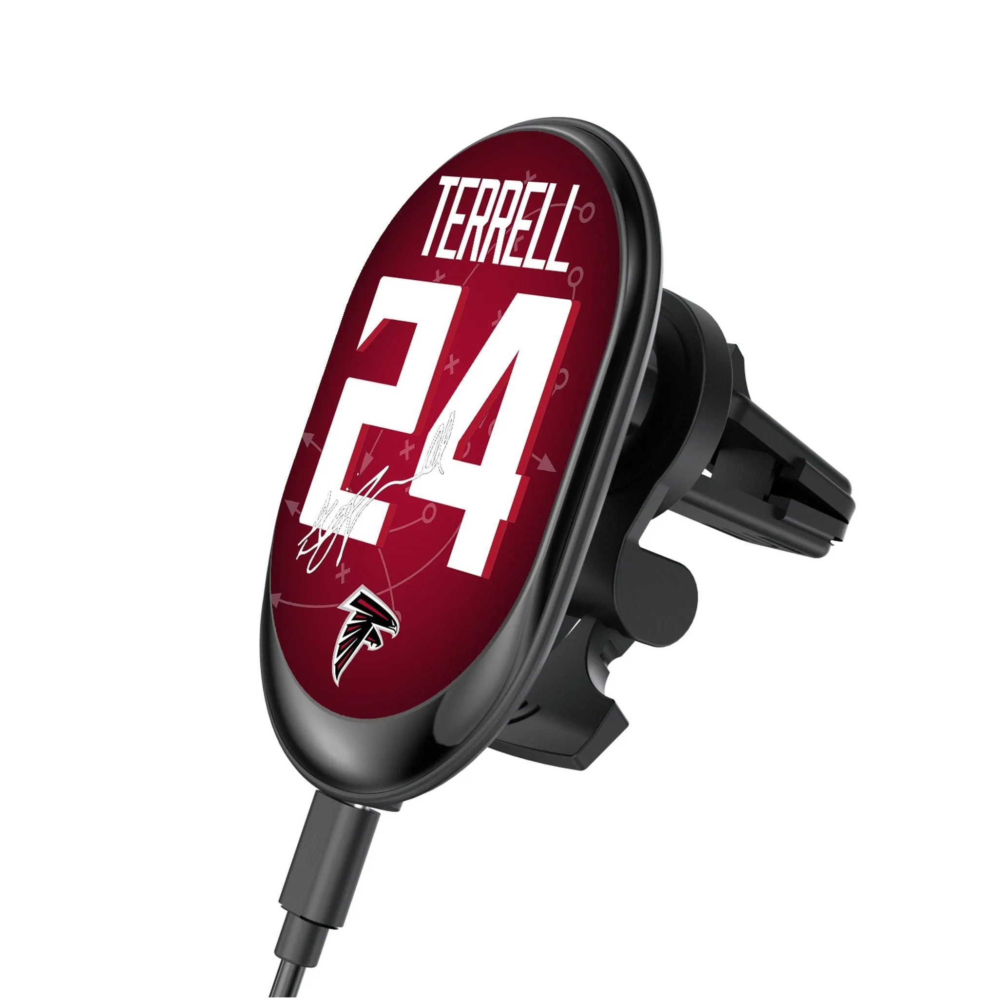 A.J. Terrell Atlanta Falcons 24 Ready Wireless Mag Car Charger