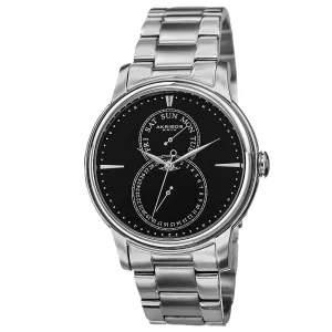 Akribos Xxiv Silver-tone Stainless Steel Men's Watch AK728SSB