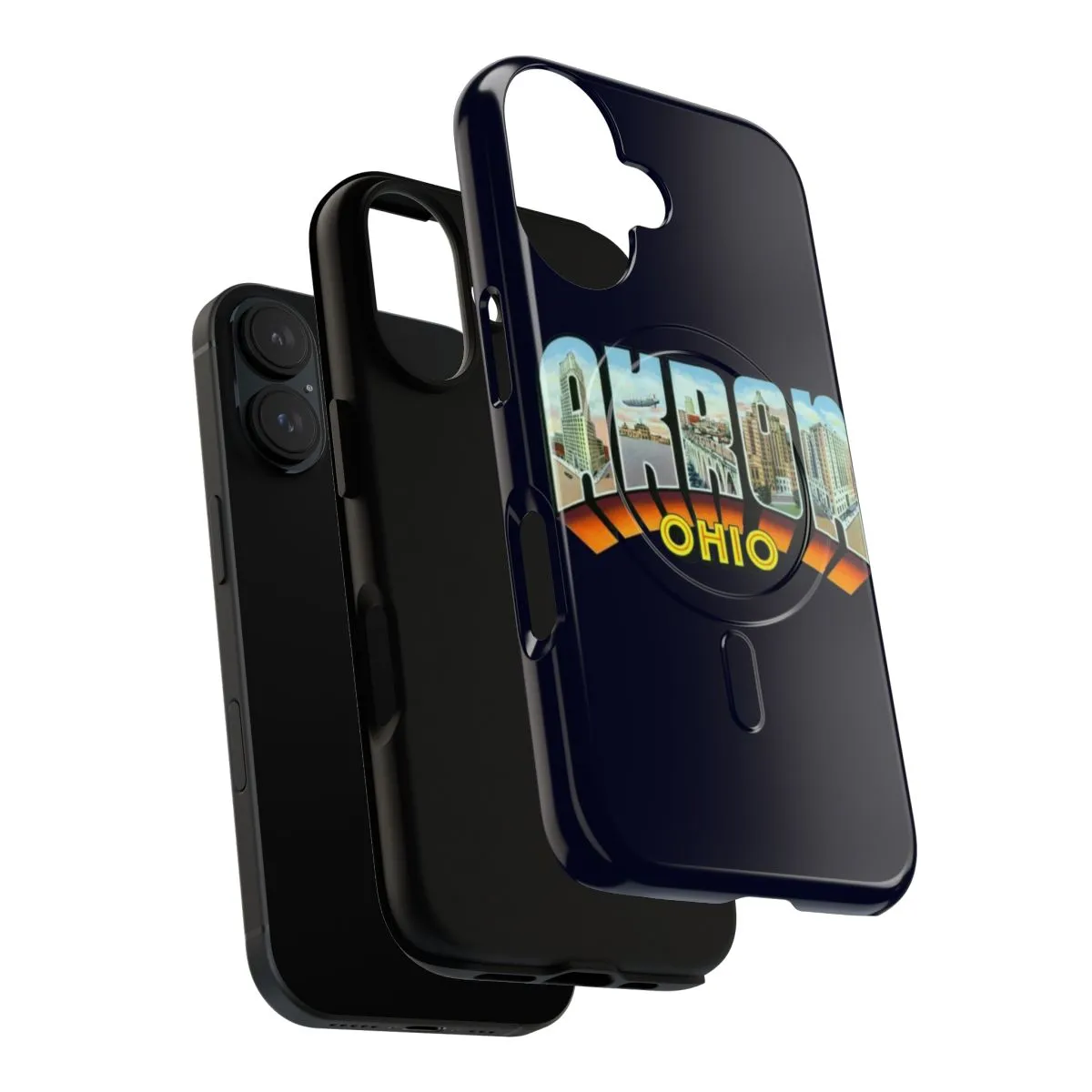 Akron Ohio Retro Vintage Phone Case