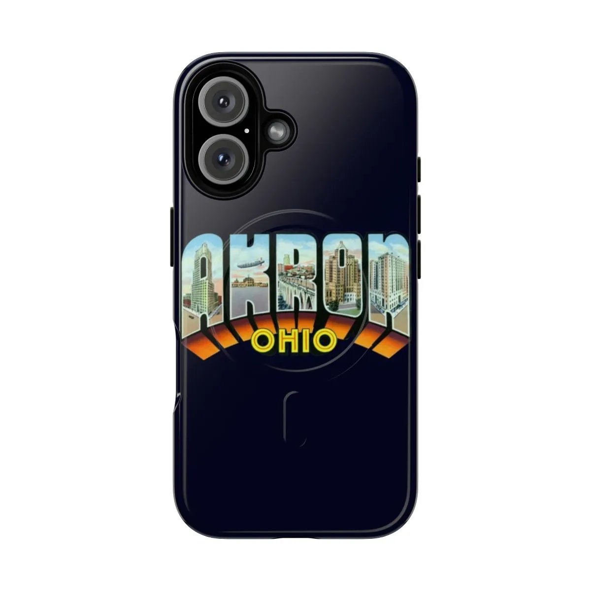 Akron Ohio Retro Vintage Phone Case