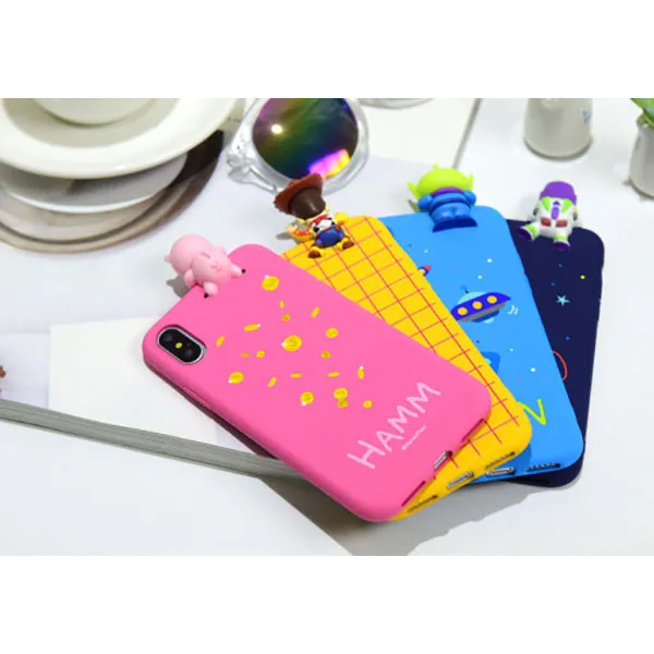 Alien Toy Story Disney mini Figure Protective Soft iphone Case