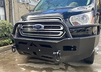 Aluminess Front Winch Bumper for Ford Transit 2015-2019