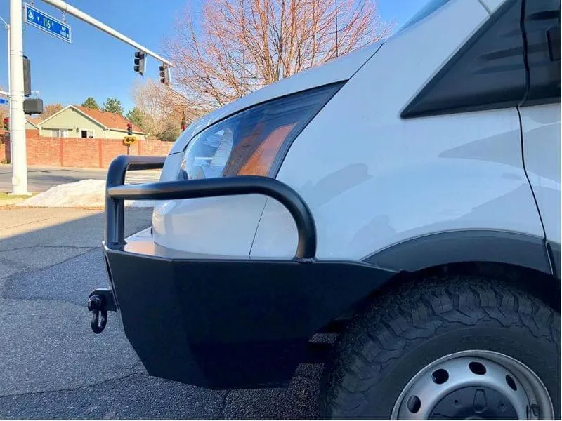 Aluminess Front Winch Bumper for Ford Transit 2015-2019