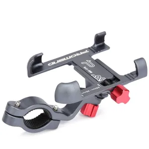Aluminum Bike Bicycle Phone Holder Motorcycle Rearview Holder Mount 360 Degree Rotatable Handlebar For Phone GPS Phone Stand