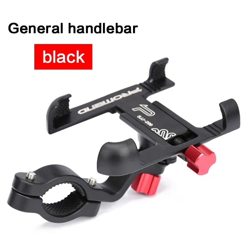 Aluminum Bike Bicycle Phone Holder Motorcycle Rearview Holder Mount 360 Degree Rotatable Handlebar For Phone GPS Phone Stand