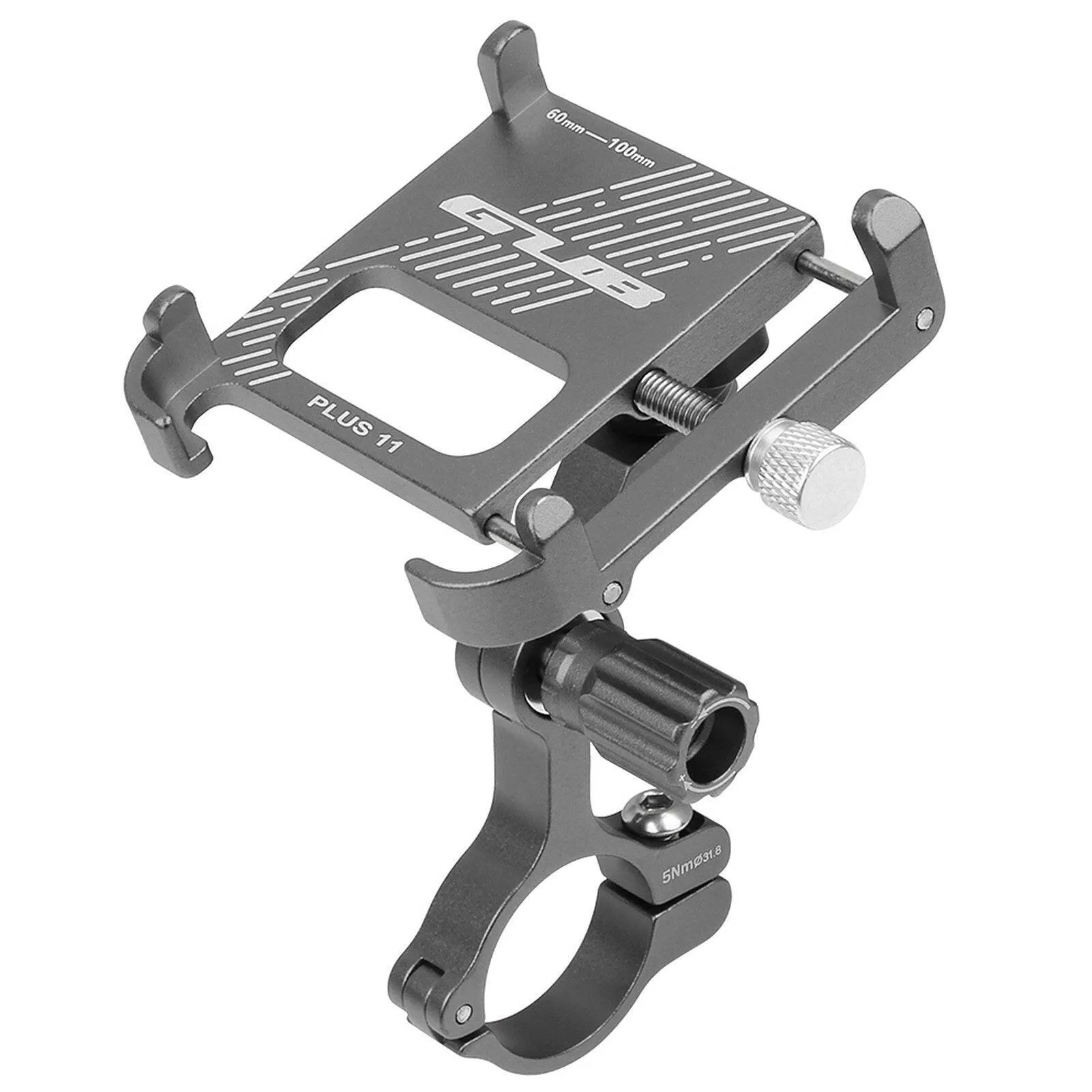 Aluminum Bike Phone Holder 360 Degree Rotating Adjustable Anti Slip Cycling   Bicycle Handlebar Phone Mount Holder Stand for MTB Road Bike Motorcycle