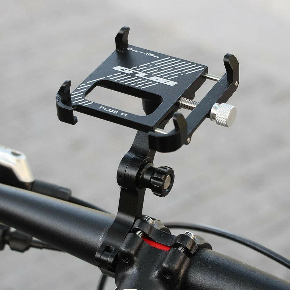 Aluminum Bike Phone Holder 360 Degree Rotating Adjustable Anti Slip Cycling   Bicycle Handlebar Phone Mount Holder Stand for MTB Road Bike Motorcycle