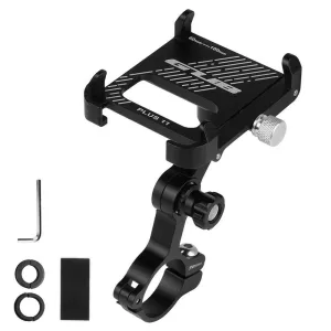 Aluminum Bike Phone Holder 360 Degree Rotating Adjustable Anti Slip Cycling   Bicycle Handlebar Phone Mount Holder Stand for MTB Road Bike Motorcycle