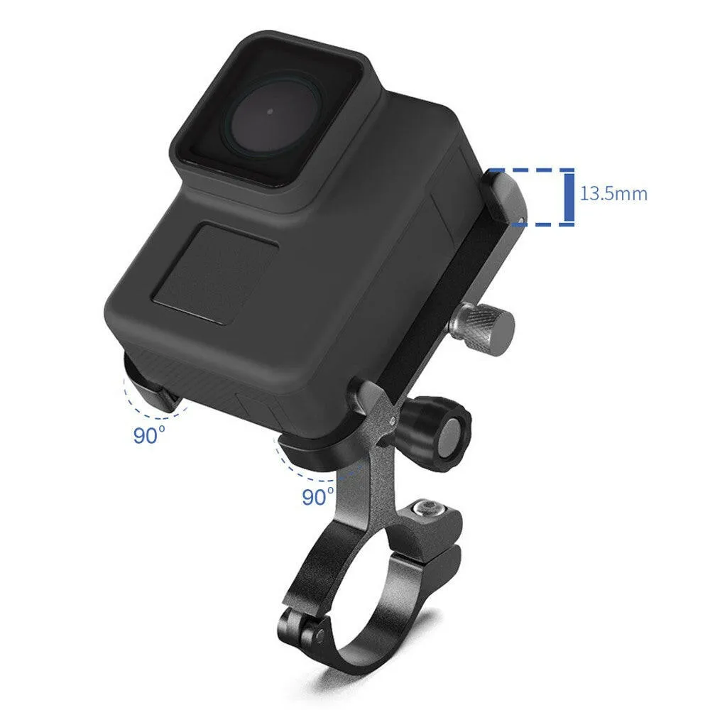 Aluminum Bike Phone Holder 360 Degree Rotating Adjustable Anti Slip Cycling   Bicycle Handlebar Phone Mount Holder Stand for MTB Road Bike Motorcycle