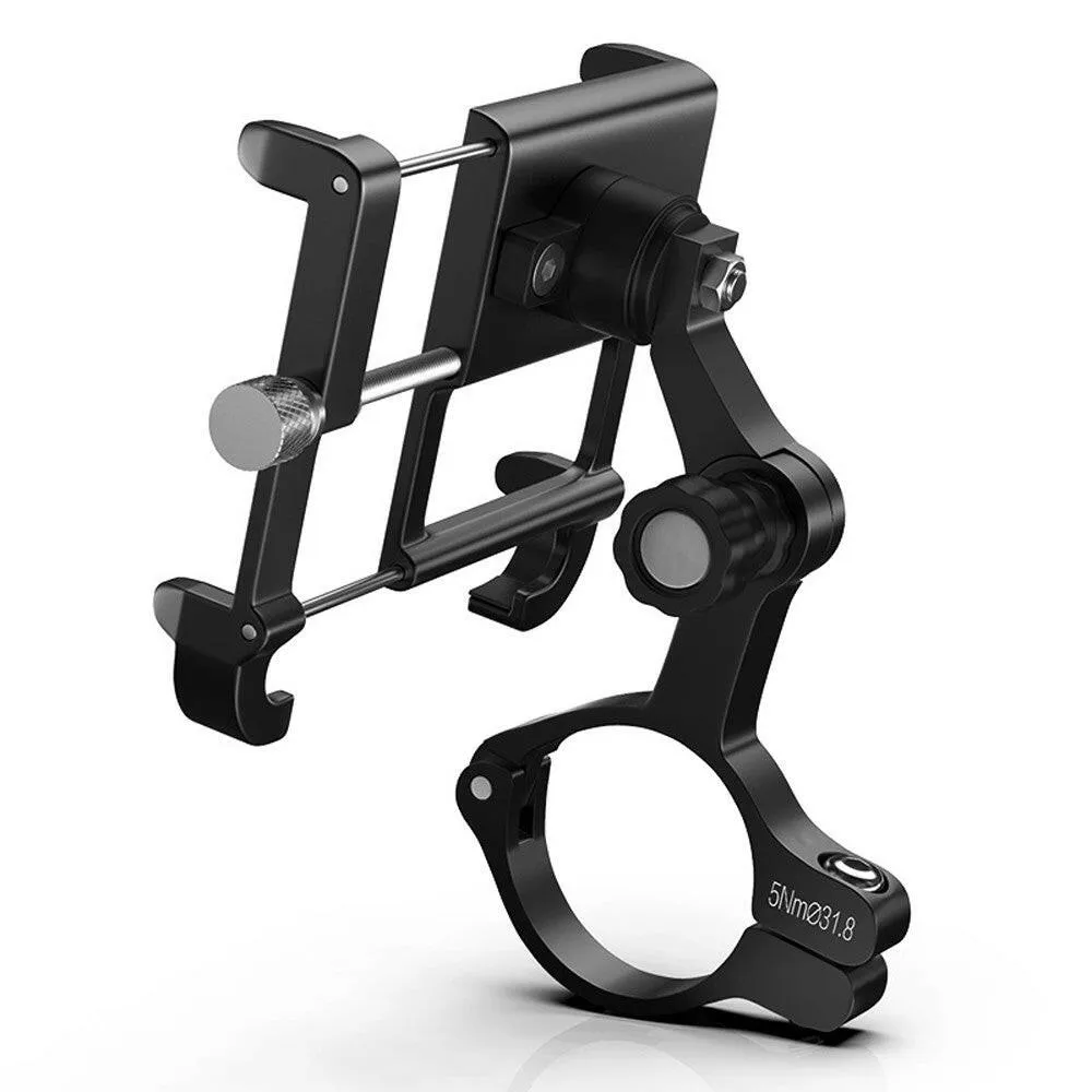 Aluminum Bike Phone Holder 360 Degree Rotating Adjustable Anti Slip Cycling   Bicycle Handlebar Phone Mount Holder Stand for MTB Road Bike Motorcycle