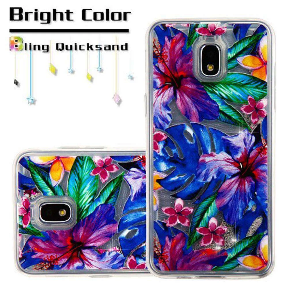 AMZER Quicksand Glitter Hybrid Protector Cover for Samsung Galaxy J3 2018
