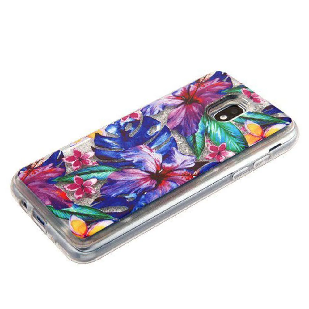AMZER Quicksand Glitter Hybrid Protector Cover for Samsung Galaxy J3 2018