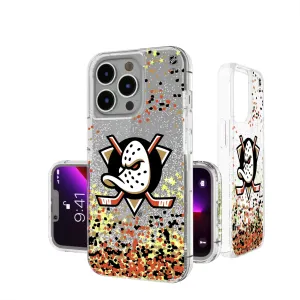 Anaheim Ducks Confetti Glitter Phone Case