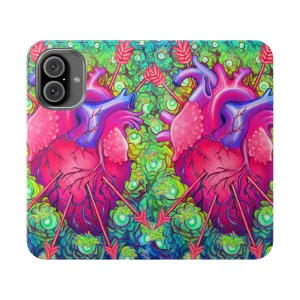 Anatomical Floral Phone Case - Unique & Creepy Protective Cover