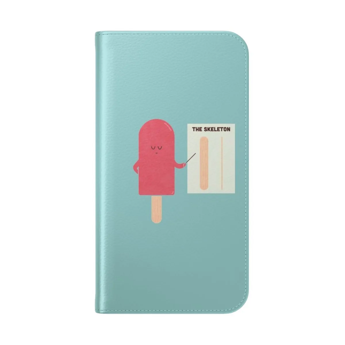 Anatomy-Inspired Flip Cover Phone Case