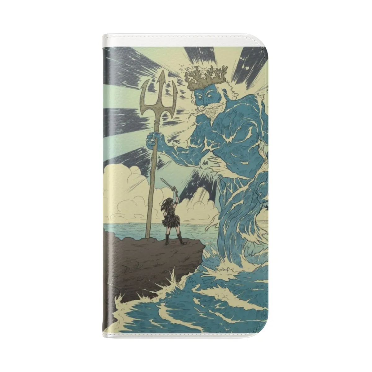 Ancient Gods Inspired Flip Cover Phone Case