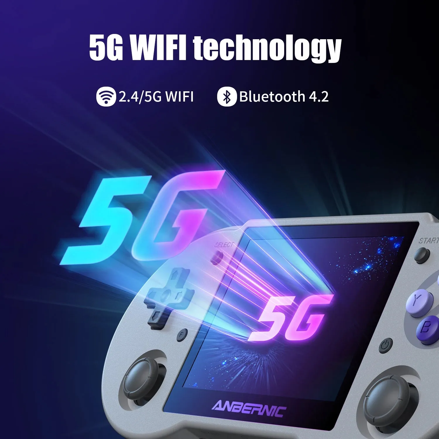 Android 11 LINUX Dual Retro Video Game Consoles   OS 3.5'' IPS Touch Screen 5G WiFi 350000 Games Handheld Gaming