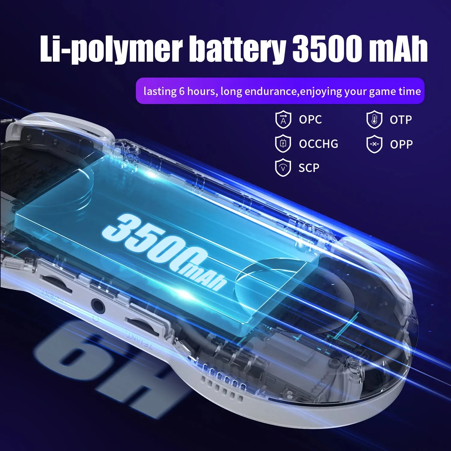 Android 11 LINUX Dual Retro Video Game Consoles   OS 3.5'' IPS Touch Screen 5G WiFi 350000 Games Handheld Gaming