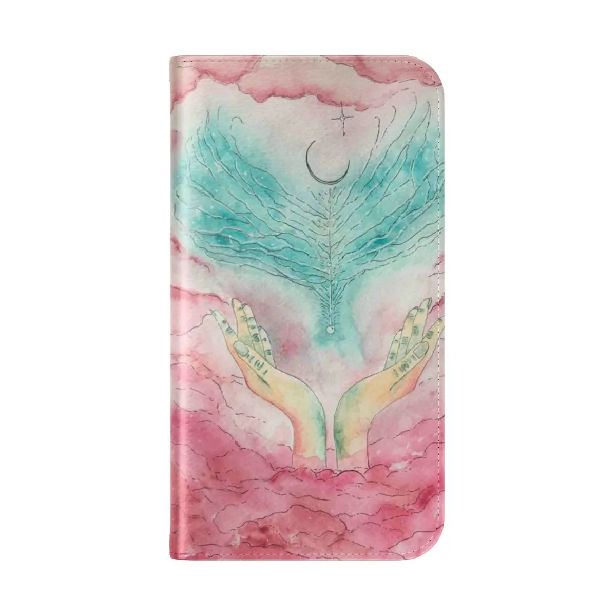 Angelic Flip Cover Phone Case for Mobile Protection