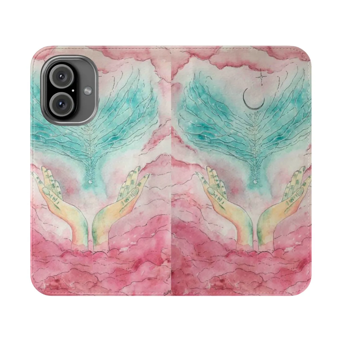 Angelic Flip Cover Phone Case for Mobile Protection