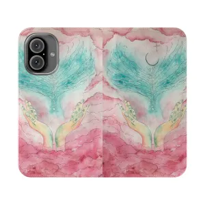 Angelic Flip Cover Phone Case for Mobile Protection
