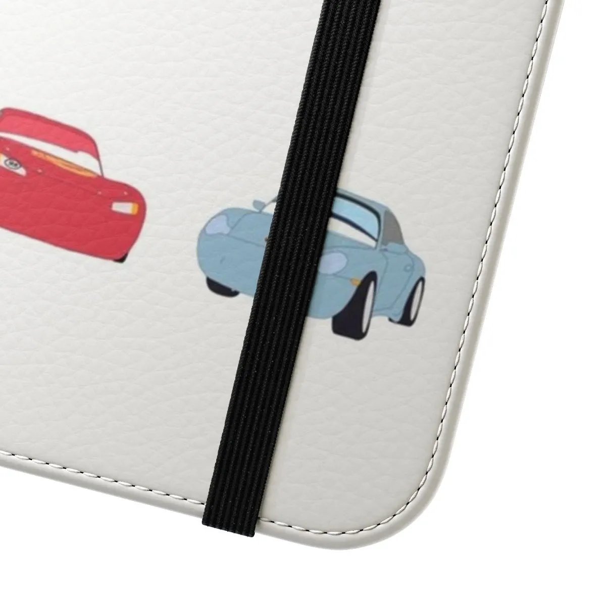 Animated Cars-Inspired Flip Cover Phone Case