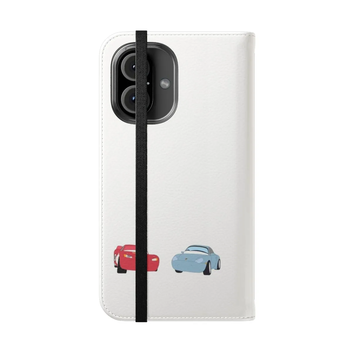 Animated Cars-Inspired Flip Cover Phone Case