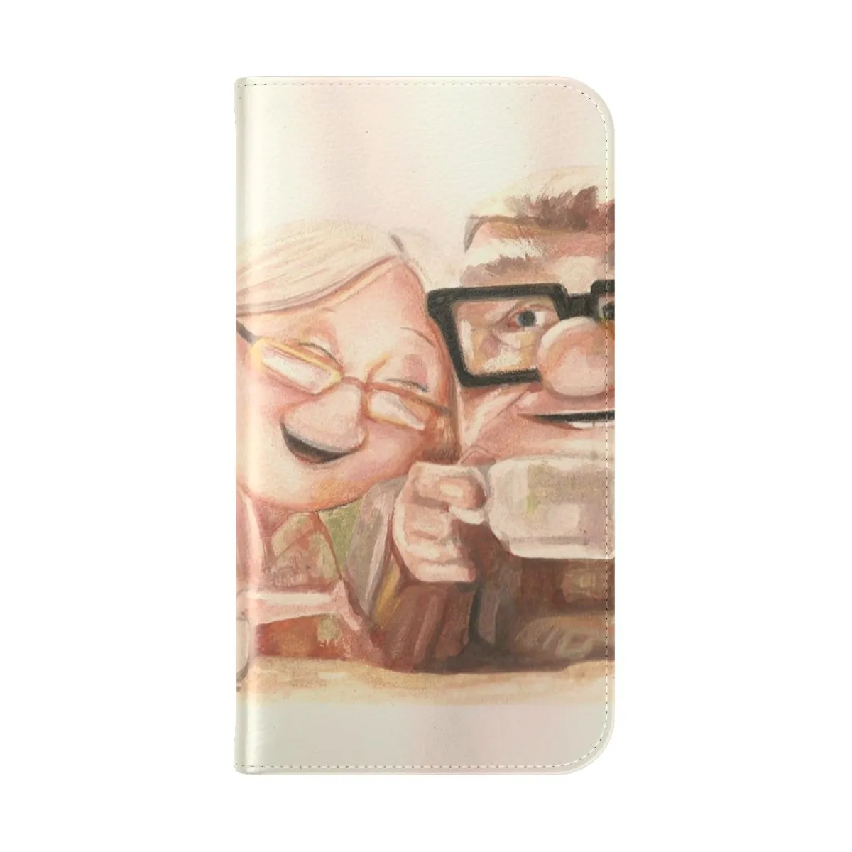 Animated Disney-Inspired Carl and Ellie Phone Case