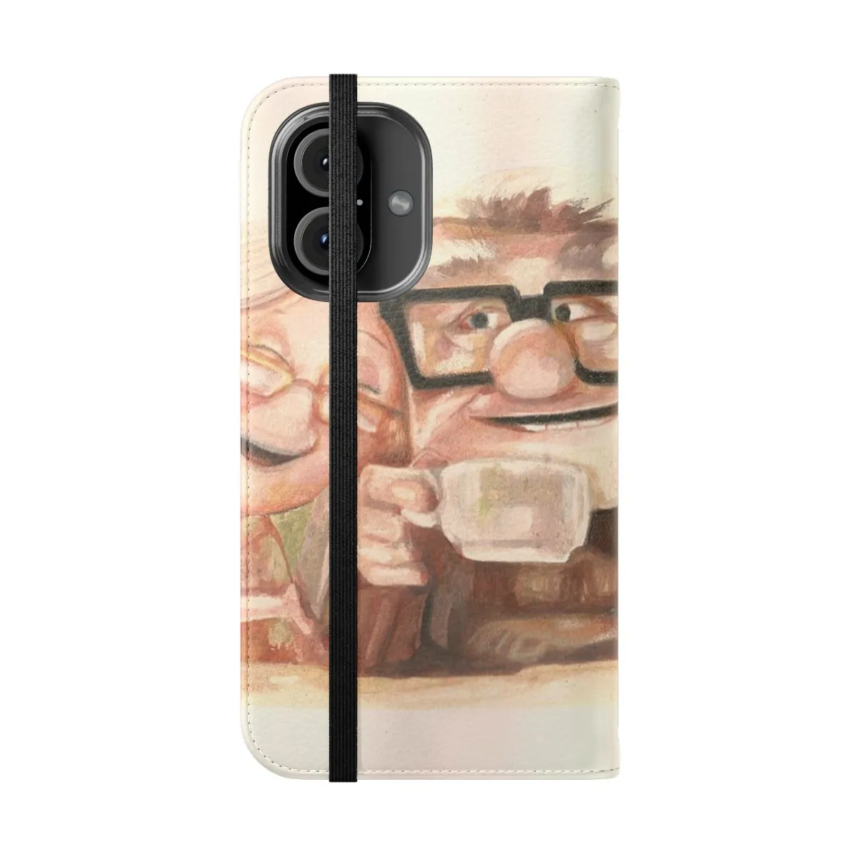 Animated Disney-Inspired Carl and Ellie Phone Case