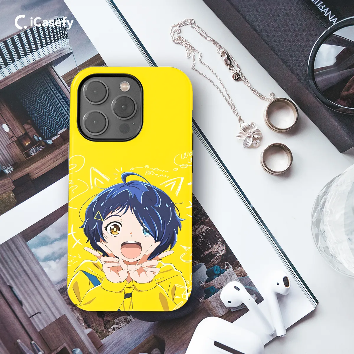 Anime Ai Otho Wonder Egg Priority Phone Case iPhone Samsung Pixel & More 537
